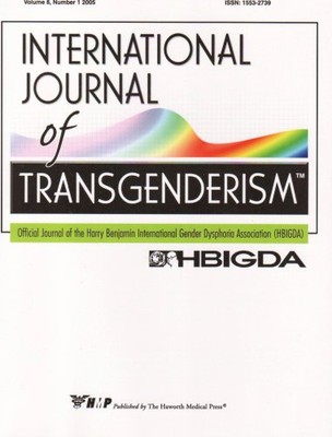 INTERNATIONAL JOURNAL OF TRANSGENDERISM (VOLUME 8, NUMBER By Hbigda & Friedmann