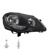 Halogen Scheinwerfer Frontscheinwerfer Rechts H7/ H1 FüR VW Polo Inkl. Lampen