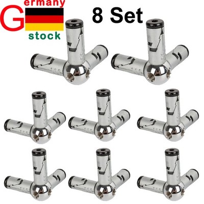 8 Set Konnektor für USM Haller Verbindung Rohr & Kugel Verbinder Connector DE
