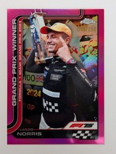 2025 Topps Chrome Formula 1 F1 #98 Lando Norris GP Winner Pink Refractor /250