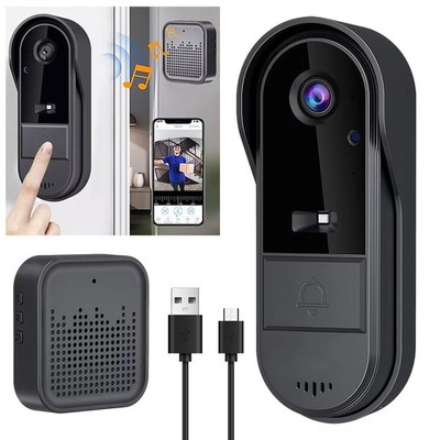 Smart WiFi Wireless Video Doorbell Security Ring Phone Camera Door Bell Intercom