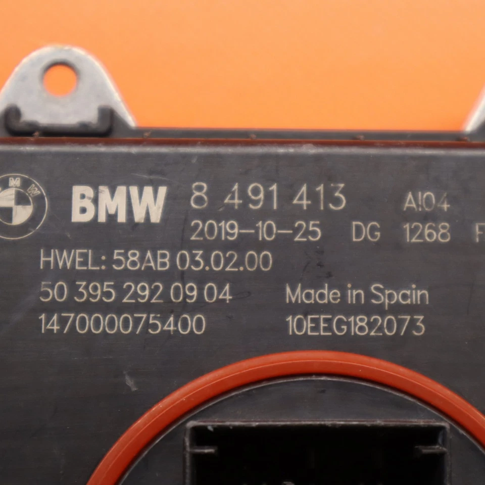 UNIDAD DE FAROS MÓDULO CONTROL BMW 530 540 M5 X3 X4 2017 2018 2019 2020 8491413 Foto 3 de 4