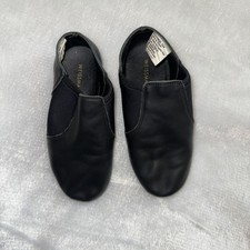 Weissman W800 Classic Slip-on Jazz Shoe Size 5AM Black Leather