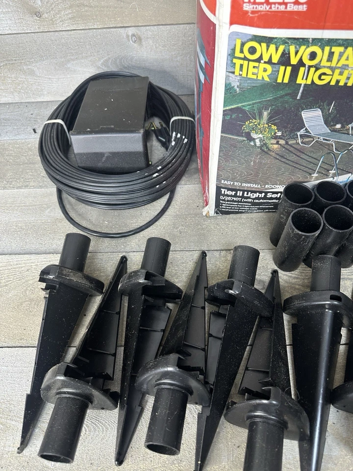 Intermatic Malibu Tier II LV28710T Low Voltage Pathway Light Set Of 9 With Timer - Image 2 of 4