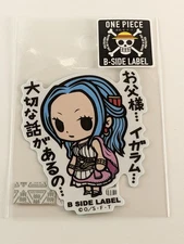 One Piece B-Side Label Sticker Vivi Waterproof US SELLER