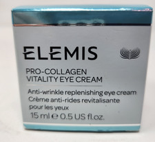 Elemis Pro Collagen Vitality Eye Cream 15 ml / 0.5 oz Expirtn 2027 New in box