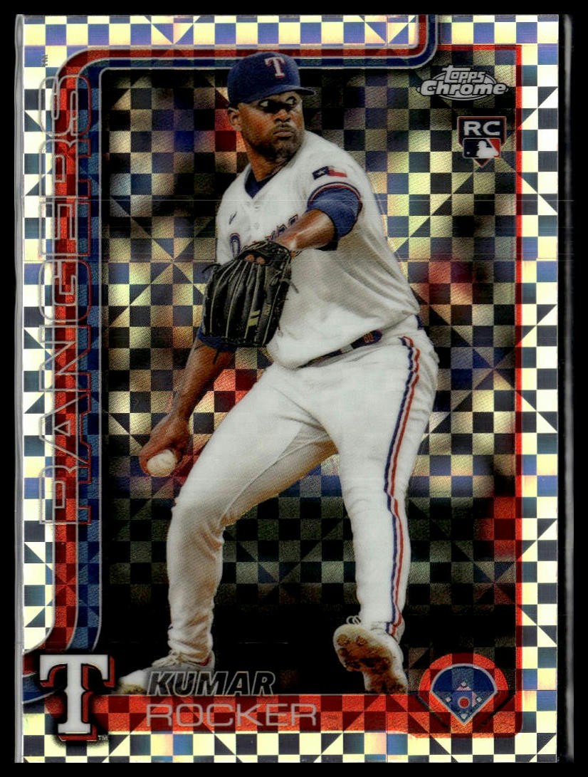 2025 Topps Chrome #73 Kumar Rocker X-Fractors