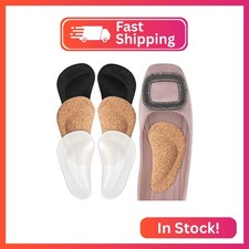 Dr. Foot's Arch Support Shoe Insoles for Flat Feet, Gel Arch Inserts for Plantar