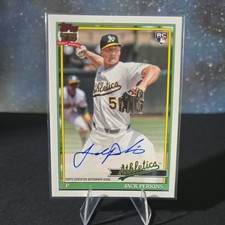 2026 Topps Jack Perkins 1991 35th Anniversary Autograph #91A-JPE Athletics RC