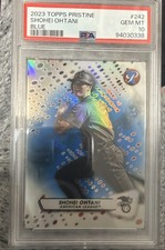 2023 Topps Pristine - Shohei Ohtani #242 Blue Refractor /75