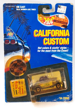 1989 Hot Wheels 3 Window 34 Ford California Cal Custom Real Riders Vintage Read 1989 Hot Wheels 3 Window 34 Ford California Cal Custom Real Riders Vintage Read