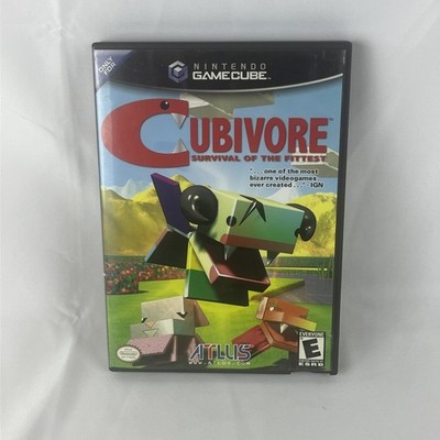 Cubivore Survival of the Fittest Nintendo Gamecube Case + Artwork ONLY - NO GAME