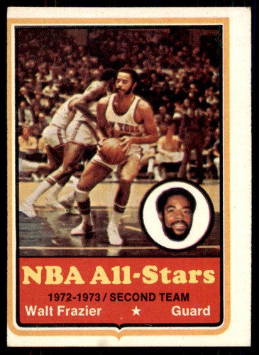 Walt Frazier #10 1973 Topps card