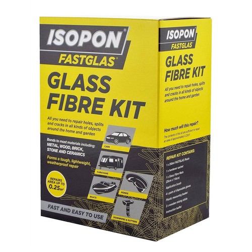 Davids Isopon Fastglas Glass Fibre Hardener Matt Small Kit Body Repair GL/SM/D eBay