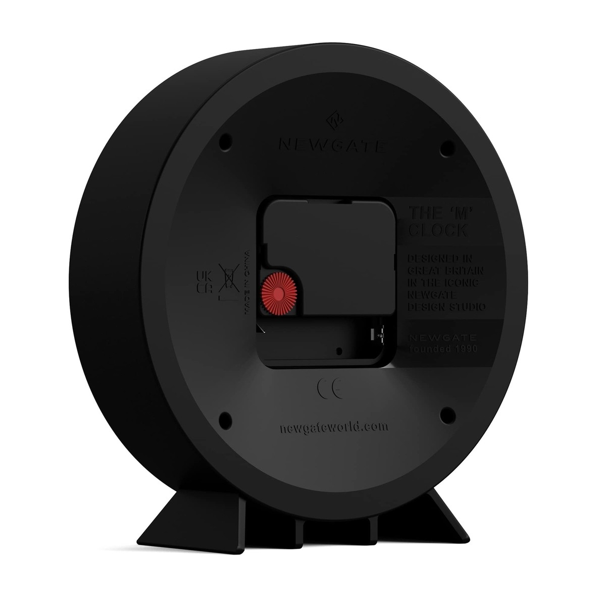 Newgate® M Schoorsteenmantel Echo bureauklok | Modern rond