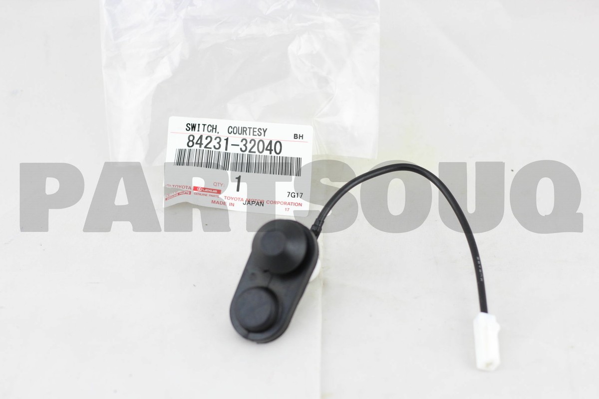 8423132040 Genuine Toyota SWITCH ASSY, COURTESY LAMP (FOR FRONT