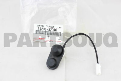 S 8423132040 Genuine Toyota SWITCH ASSY, COURTESY LAMP (FOR