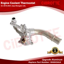 Engine Coolant Thermostat Housing for 2018-2024 Jeep Wrangler 2.0L Turbo