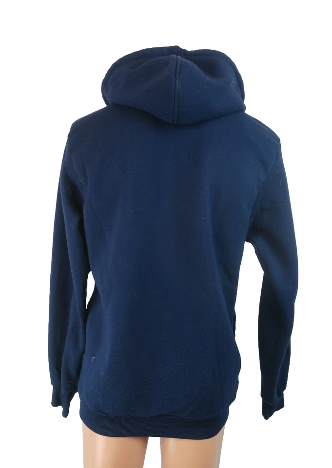 De Colección Años 90 Wu-Tang Clan Ropa Deportiva Cremallera Sudadera con Capucha Azul Bordado Hip Hop Foto 2 de 4