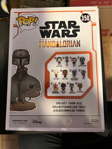 Funko Star Wars: The Mandalorian en Blurrg ¡Pop de lujo! Figura de vinilo 358 - Imagen 2 de 2