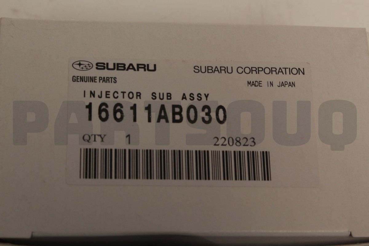 16611AB030 Genuine Subaru INJECTOR SUB ASSY 16611-AB030 | eBay