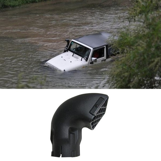 Universal Car 3" 85MM Snorkel Head Air Intake Ram Head For SUV Off Road