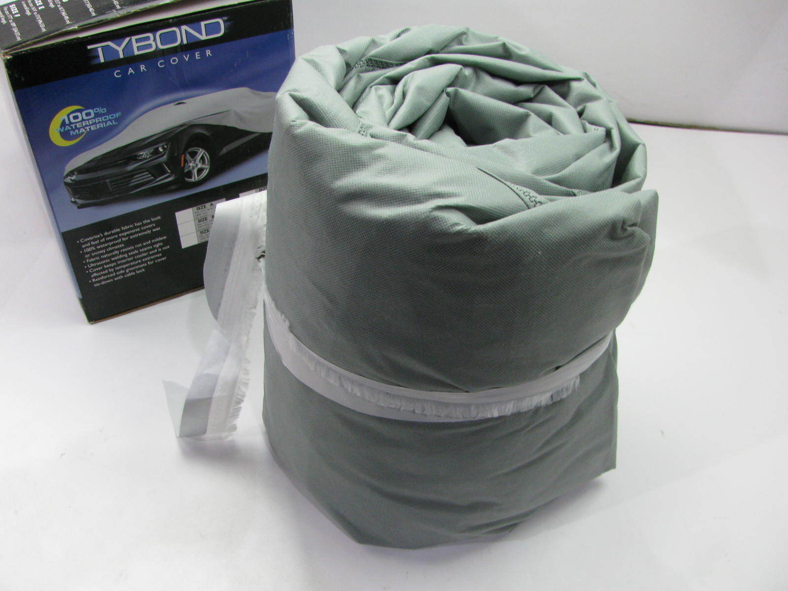 Coverite 10736 Tybond 100 Waterproof Car Cover For Cars 17'7" To 18'9