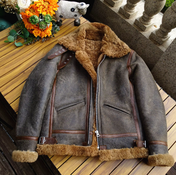90s vintage sheepskin short JKT B-3 ムートン 90s vintage sheepskin short JKT B-3 ムートン 90s vintage sheepskin