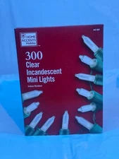 Home Accents Holiday 300L Clear Incandescent Mini Lights