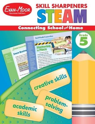 Skill Sharpeners: Steam, Grade 5 Workbook (Skill Sharpeners: Steam)