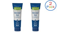 Medline Remedy Silicone Cream Unscented Hypoallergenic 4oz, 2 Pack- MSC092564