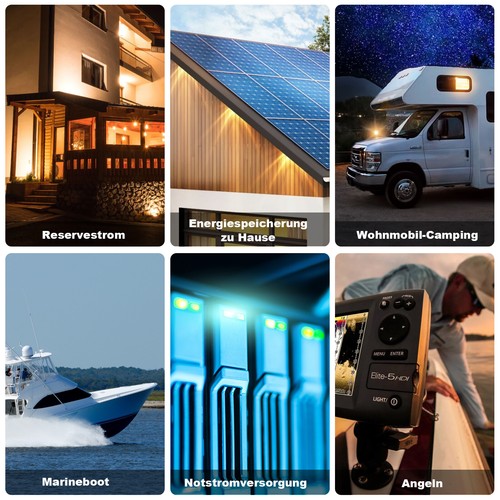 120Ah 200Ah 300Ah 12V LiFePO4 Akku BMS Lithium Batterie Wohnmobil Solaranlage RV - Bild 36 von 47