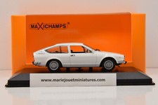 ALFA ROMEO ALFETTA GTV 1976 WHITE MAXICHAMPS 1/43 NEUF EN BOITE
