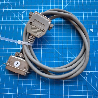   Printer Cable   1.8m Length   Commodore C64 C128   Amiga   Atari   PC IBM  