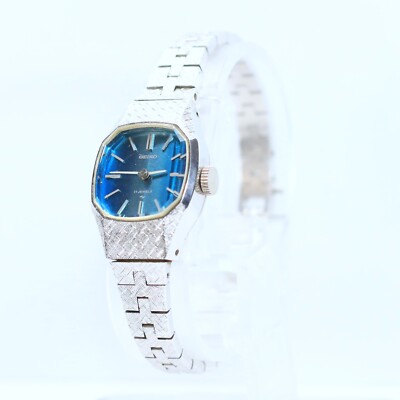 Seiko 4580/11/01 0:00:00 Blue Dial Women display picture 3