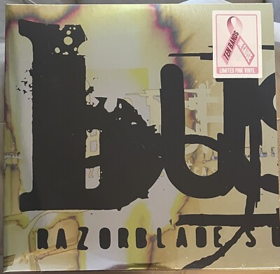 BUSH 'Razorblade Suitcase 2-LP PINK LTD Helmet Orange 9mm Gavin