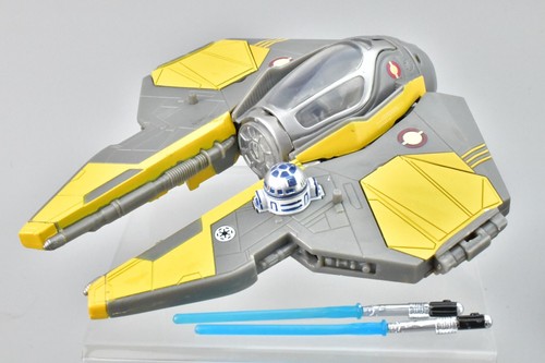 Transformers Star Wars Crossover Anakin Skywalker to Jedi Starfighter Actis - Picture 2 of 4