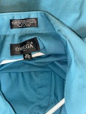 short sleeve button up Omega Italy