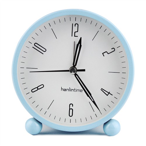 Vintage Retro Analog Alarm Clock, 4 inch Super Silent Non Ticking Small Clock - Picture 7 of 15