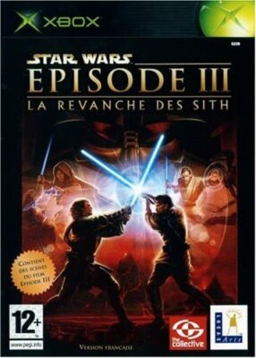 Jeu Xbox Star Wars Episode III : La Revanche Des Sith - Version PAL FR Complète - Bon état
