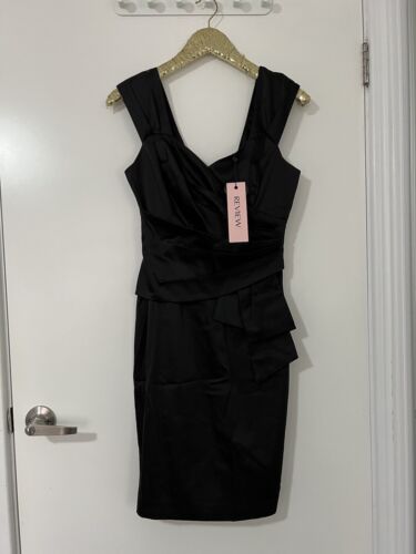 BNWT Review Envy Dress In Black, Size 8 - Picture 1 of 5