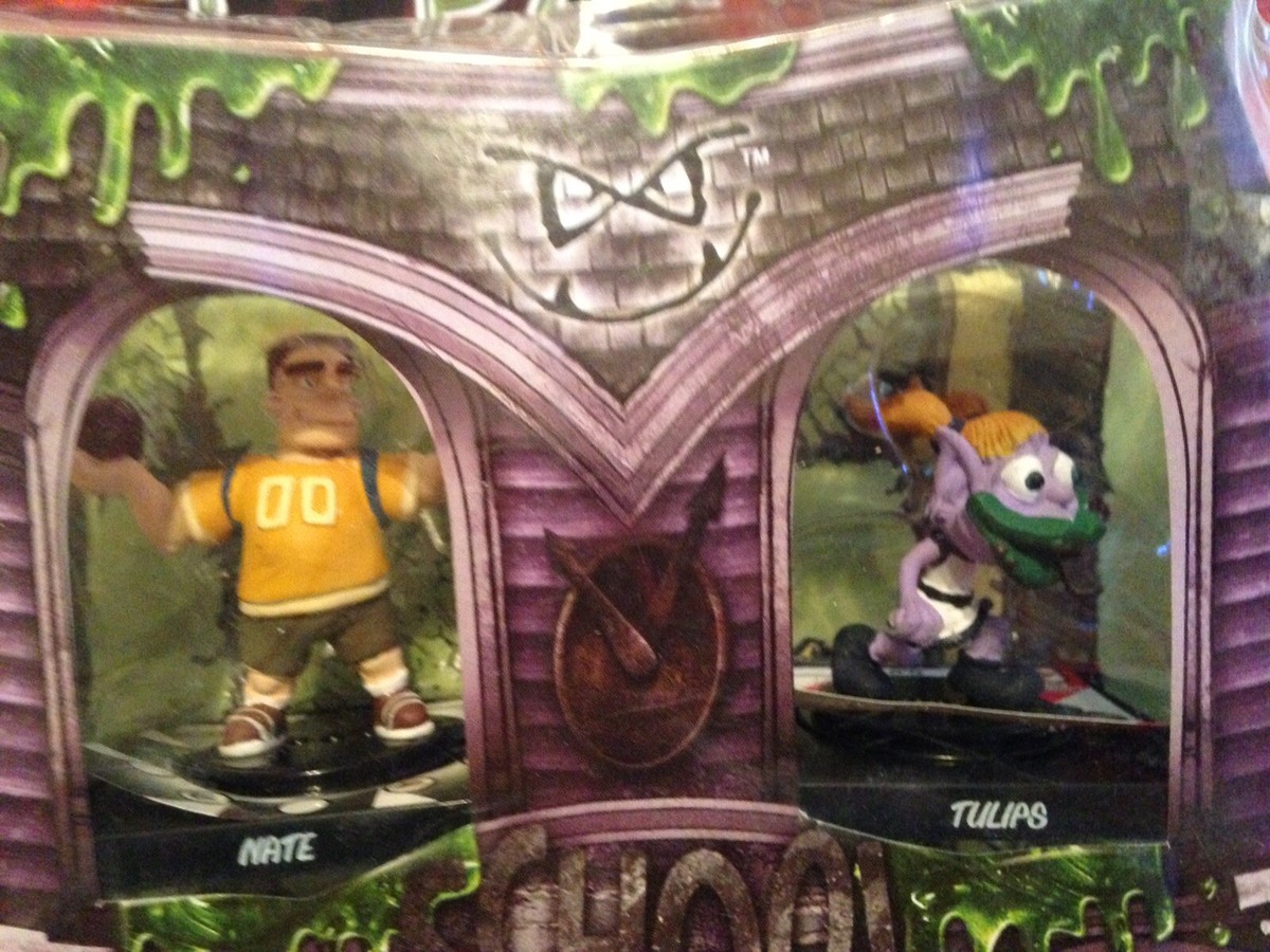 Vintage Creepy Freaks The Gross out 3-D Trading Game Cartoon