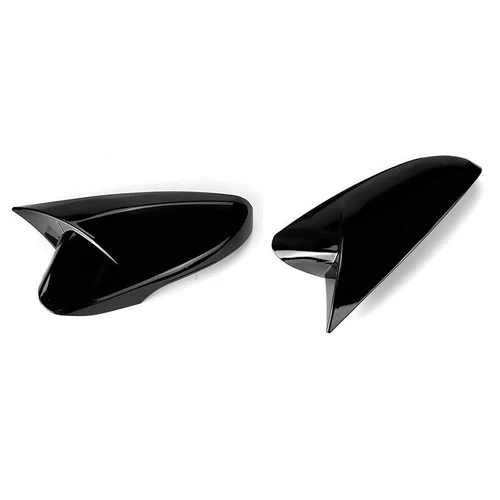 For Hyundai Veloster 2012-2017 2Pcs ABS Gloss Black Rearview Mirror Cover Caps - Bild 3 von 6