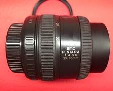 SMC Pentax-A35-80mm F4.5-5.6 Short Lightweight Zoom Lens.