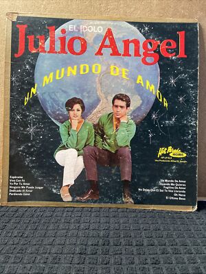 JULIO ANGEL -UN MUNDO DE AMOR/ EL IDOLO/ HIT PARADE RECORDS/ CLEANED/LATIN