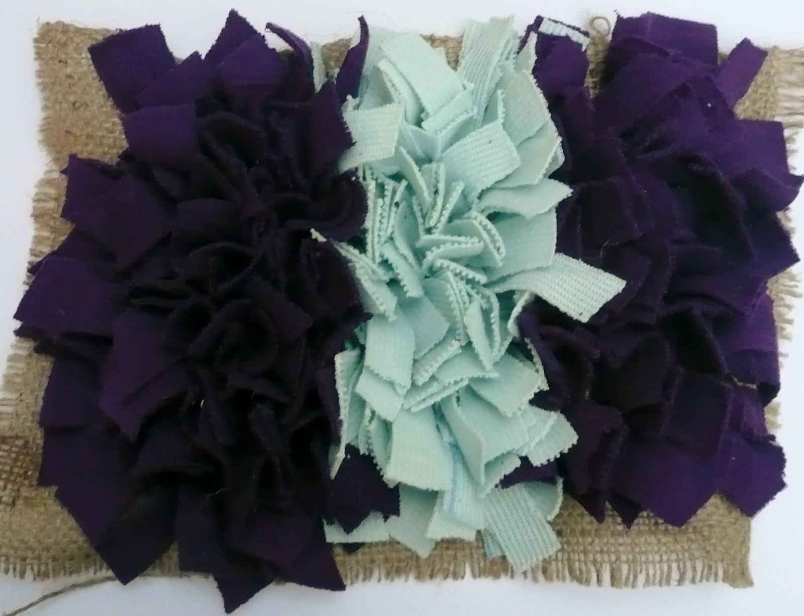 **PRODDY Rug KiT**Vintage Style PRODDY TOOL & HESSIAN Rug Making Tool