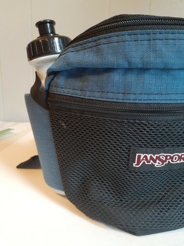 Vintage 90's JANSPORT FANNY PACK HIKING WAIST PACK WATER BOTTLE HOLDER MADE USA - Picture 8 of 8