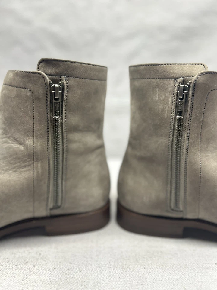 Ботинки Frye Natalie на двойной молнии серые кожаные 3478490 женские 10 B - Изображение 4 из 4