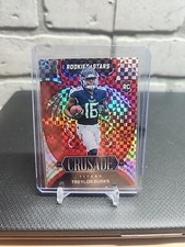 2022 Panini Rookies & Stars - Crusade Red Plaid Prizm #CR-19 Treylon Burks (RC)