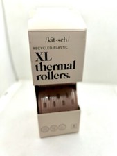 Kitsch XL Ceramic Thermal Hair Rollers for Short Hair 4-Piece Set 